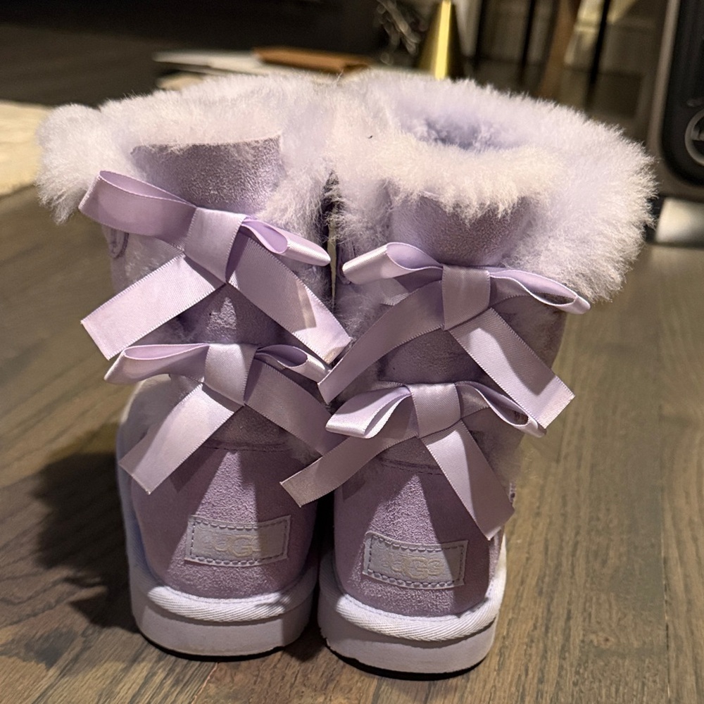 UGG Bailey Bow II Boot - Little Kid / Big Kid - Picture 6 of 8